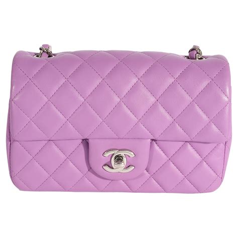 purple chanel mini|Chanel mini purses.